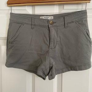 Abercrombie & Fitch Gray Women's Cargo Shorts
